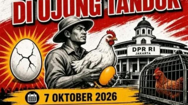 Peternak Rakyat di Ujung Tanduk, Ribuan Peternak Ayam Petelur Gelar Demo Nasional di DPR RI Hari Ini